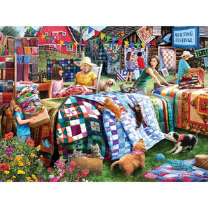 Quilting Festival Jigsaw Puzzle