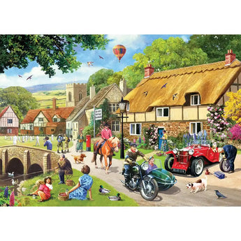 Set of 6 Kevin Walsh 500 Piece Jigsaw Puzzles Bits and Pieces