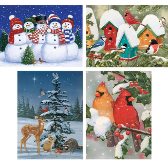 Set of 4 William Vanderdasson Jigsaw Puzzles