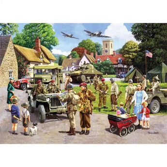 D Day Preparations 500 Piece Jigsaw Puzzle