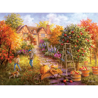 Gathering Fall 500 Piece Jigsaw Puzzle