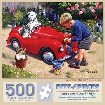 Washing The Car Jigsaw Puzzle