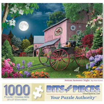 Serene Summer Night Jigsaw Puzzle