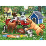 Sporty Pup Pals 1000 Piece Jigsaw puzzle