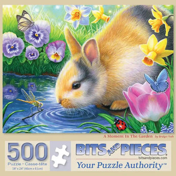 A Moment In the Garden 500 Piece Jigsaw Puzzle