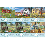 Set of 6 John Sloane Jigsaw Puzzles