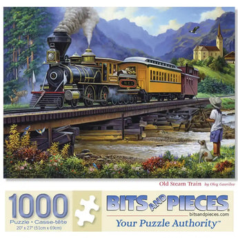 Old Steam Train Jigsaw Puzzle