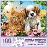 Kitten and Puppy Jigsaw Puzzle