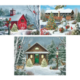 Set of 3 Prebox Alan Giana 300 Large Piece Jigsaw Puzzles