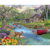 Spring Cabin Jigsaw Puzzle