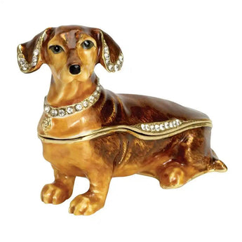 Best Friend Trinket Box Dachshund