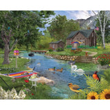 Summer Cabin 500 Piece Jigsaw Puzzle