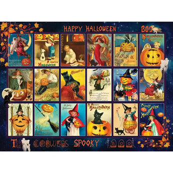 Set of 6 Halloween Jigsaw Puzzles