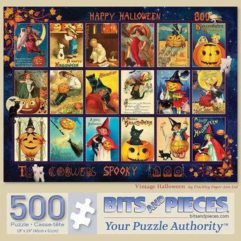 Vintage Halloween Jigsaw Puzzle