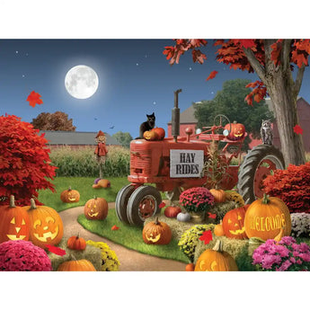 Set of 6 Halloween Jigsaw Puzzles