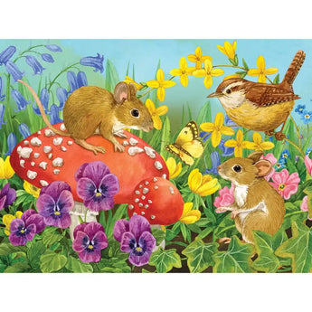 Set of 4 Jane Maday Jigsaw Puzzles