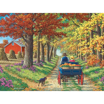 Set of 6 John Sloane 300 Large Piece Jigsaw Puzzles Bits and Pieces