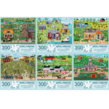 Set of 6 Joseph Holodook Jigsaw Puzzles