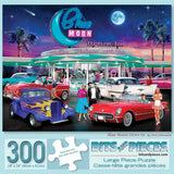 Blue Moon Drive In Jigsaw Puzzle