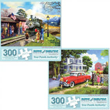 Set of 2 Kevin Walsh Jigsaw Puzzles