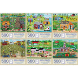 Set of 6 Joseph Holodook Jigsaw Puzzles