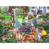 Set of 4 Mary Thompson Piece Jigsaw Puzzles