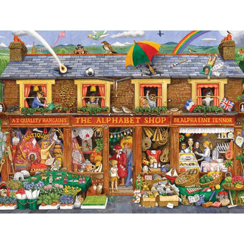 The Big Alphabet Shop 500 Piece Jigsaw Puzzle