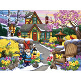 Set of 4 Nancy Wernersbach 300 Large Piece Jigsaw Puzzles Bits and Pieces