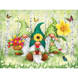 Spring Gnomes Jigsaw Puzzle