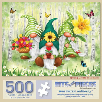 Spring Gnomes Jigsaw Puzzle