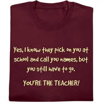 Youre the Teacher T Shirt