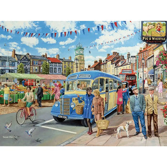 The Bus To Market Jigsaw Puzzle