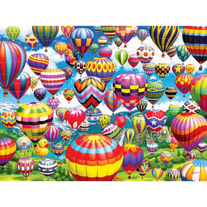 Colorful Balloons In the Sky Jigsaw Puzzle