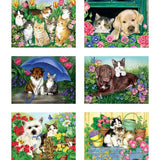 Set of 6 Jane Maday 1000 Piece Jigsaw Puzzles