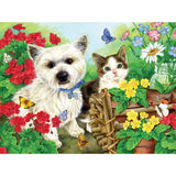 Set of 6 Jane Maday 1000 Piece Jigsaw Puzzles Bits and Pieces