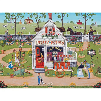 Pretty Petals Flower Shop 300 Large Piece Jigsaw Puzzle