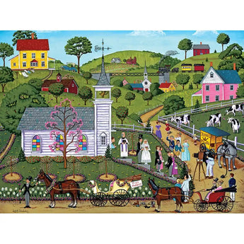 Valley Wedding 500 Piece Jigsaw Puzzle