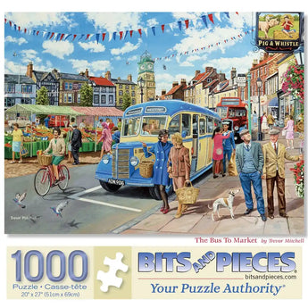 The Bus To Market Jigsaw Puzzle