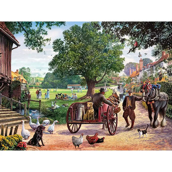 Set of 6 Steve Crisp Jigsaw Puzzles