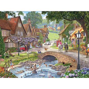 Set of 6 Steve Crisp Jigsaw Puzzles