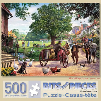 The Village Green 500 Piece Jigsaw Puzzle