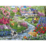 Spring Gardens 300 Large Piece Jigsaw Puzzle