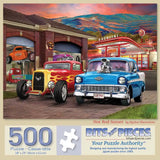 Hot Rod Sunset Jigsaw Puzzle