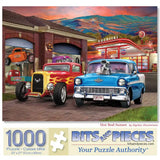 Hot Rod Sunset Jigsaw Puzzle