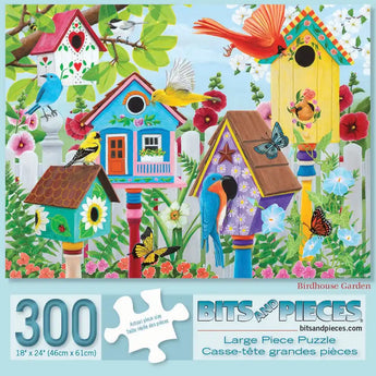 Birdhouse Garden Jigsaw Puzzle