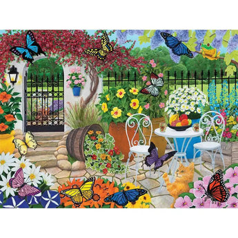 Butterfly Garden 300 Large Piece Jigsaw Puzzle