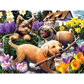 Signs of Spring 300 Large Piece Jigsaw Puzzle