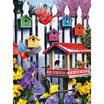 Set of 6 Larry Jones 300 Large Piece Jigsaw Puzzles Bits and Pieces