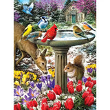 Set of 6 Larry Jones 300 Large Piece Jigsaw Puzzles Bits and Pieces