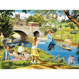 Set of 6 Trevor Mitchell 300 Large Piece Jigsaw Puzzles Bits and Pieces